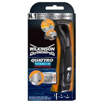 Quattro Titanium Precision Carbon - Holiaci strojček pre mužov